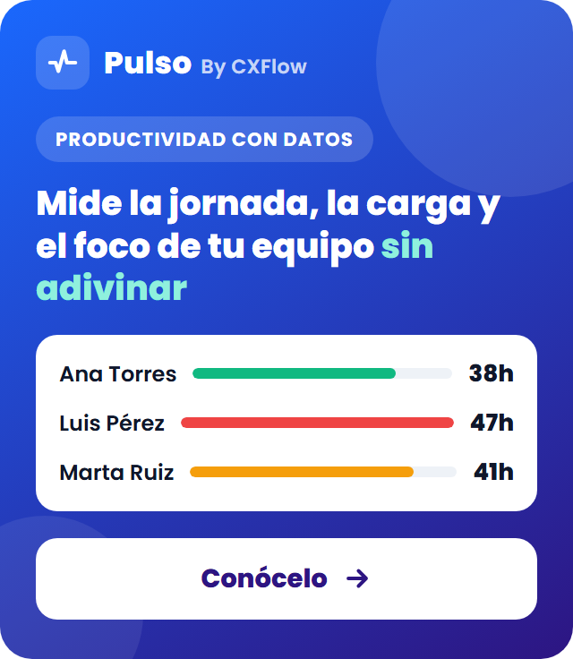 Pulso — mide la productividad de tu equipo con datos